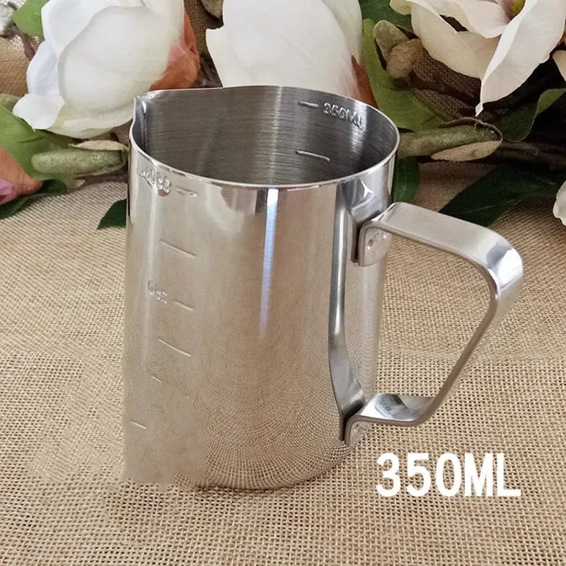 DIY Candle Making Hand Tool, Stainless Steel Cup, Wax Pot, Chocolates Melt, Containing Mark, Big 900Ml Inner Scale, New