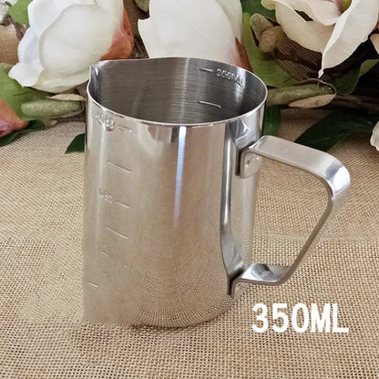 DIY Candle Making Hand Tool, Stainless Steel Cup, Wax Pot, Chocolates Melt, Containing Mark, Big 900Ml Inner Scale, New