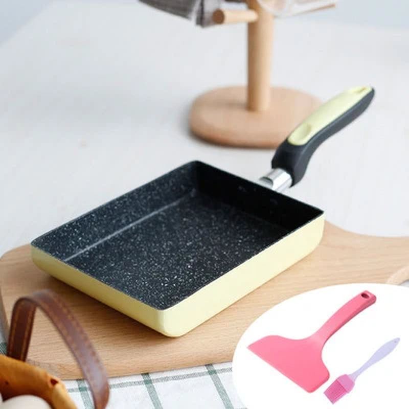 Frying Pan Tamagoyaki Omelette Non-Stick Pan Fry Egg Pan Pancake Kitchen Pot Maker Breakfast Pot Mini Cook
