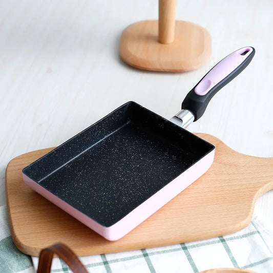 Frying Pan Tamagoyaki Omelette Non-Stick Pan Fry Egg Pan Pancake Kitchen Pot Maker Breakfast Pot Mini Cook