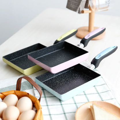 Frying Pan Tamagoyaki Omelette Non-Stick Pan Fry Egg Pan Pancake Kitchen Pot Maker Breakfast Pot Mini Cook