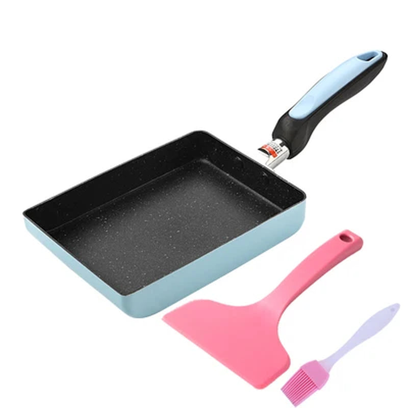 Frying Pan Tamagoyaki Omelette Non-Stick Pan Fry Egg Pan Pancake Kitchen Pot Maker Breakfast Pot Mini Cook