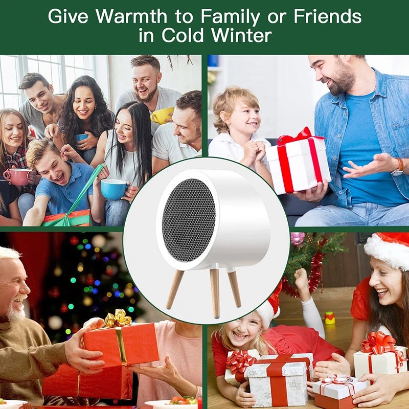GAIATOP Heater for Home Electric Fan Heater Home Heaters Energy Saving Bedroom Heating for Office Space Heater Heater Portable