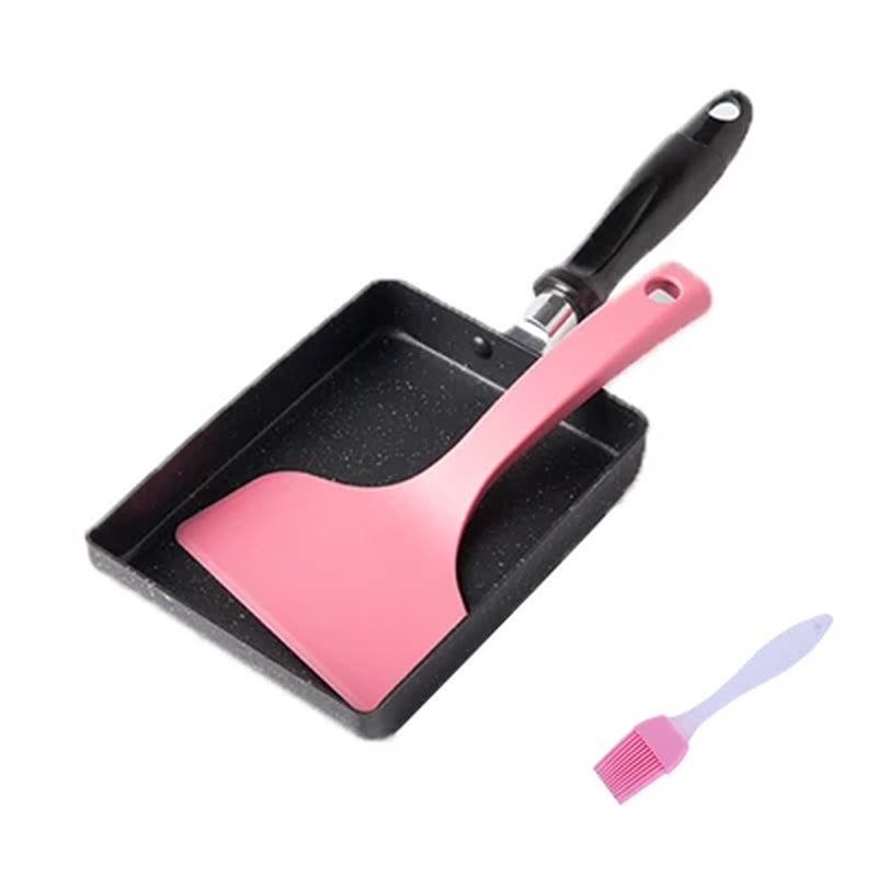 Frying Pan Tamagoyaki Omelette Non-Stick Pan Fry Egg Pan Pancake Kitchen Pot Maker Breakfast Pot Mini Cook