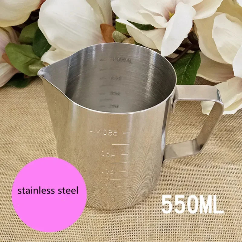 DIY Candle Making Hand Tool, Stainless Steel Cup, Wax Pot, Chocolates Melt, Containing Mark, Big 900Ml Inner Scale, New