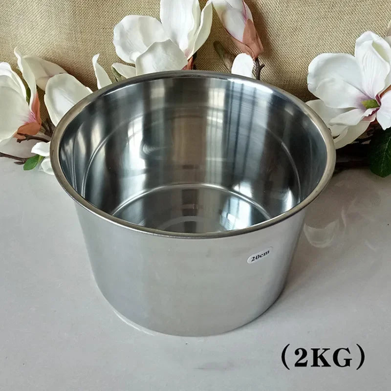 DIY Candle Making Hand Tool, Stainless Steel Cup, Wax Pot, Chocolates Melt, Containing Mark, Big 900Ml Inner Scale, New